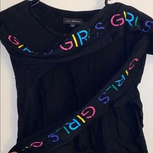 Crop top long sleeve